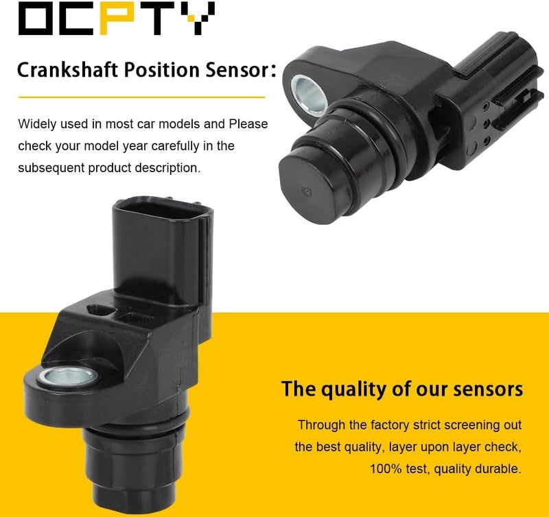 OCPTY حساس موضع عمود الكامات PC610 37510-PNB-003 37510-PNA-003 37510-PWB-003 متوافق مع أكورا RDX RSX وهوندا أكورد سيفيك CR-V إليمنت (2002-2012، 1.3L/1.5L/2.0L/2.3L/2.4L) - Image 2